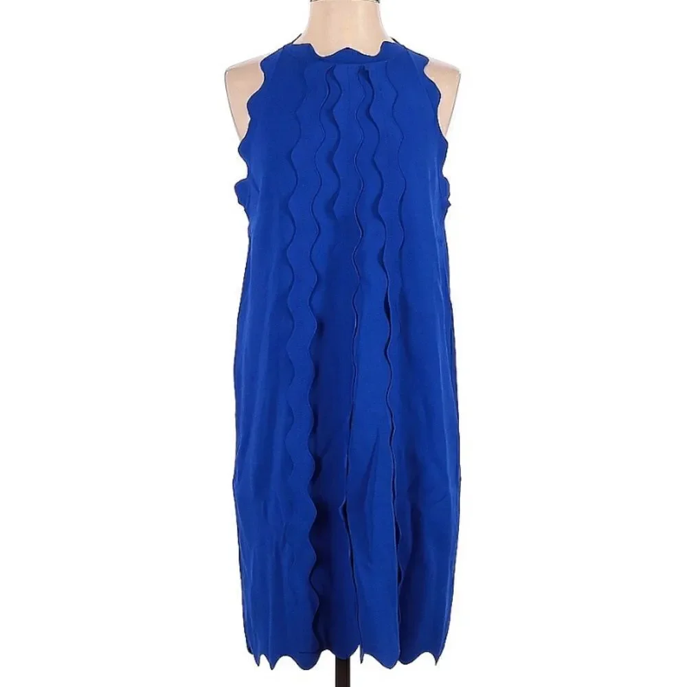 NWT Ted Baker London Rianori Knit Swing Dress Ted Size 4/ US 12 - Picture 2 of 16